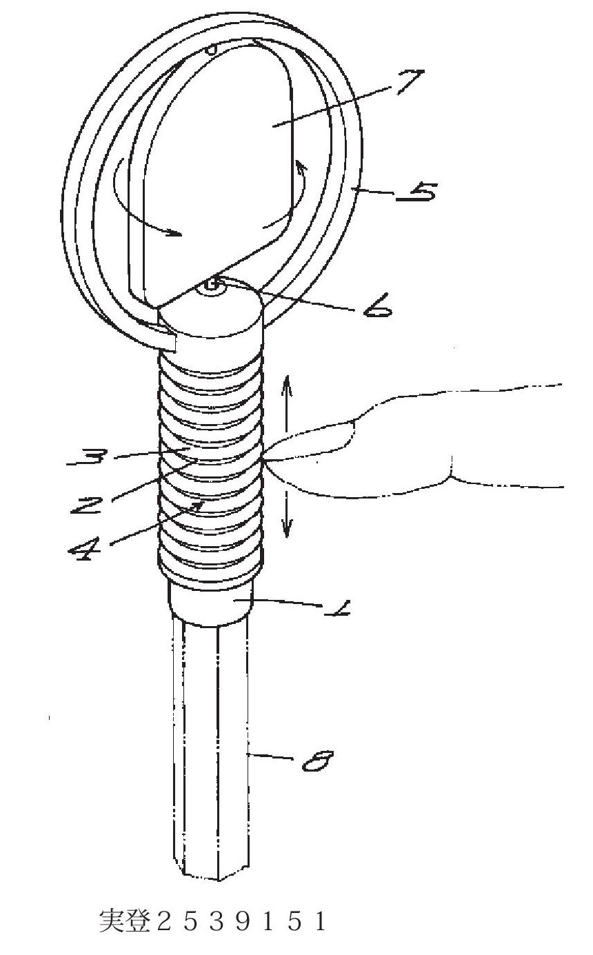 特許・実用新案の実例：鉛筆用サック